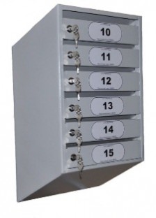 Ящик почтовый СМАЙЛ-6(С) с задней стенкой